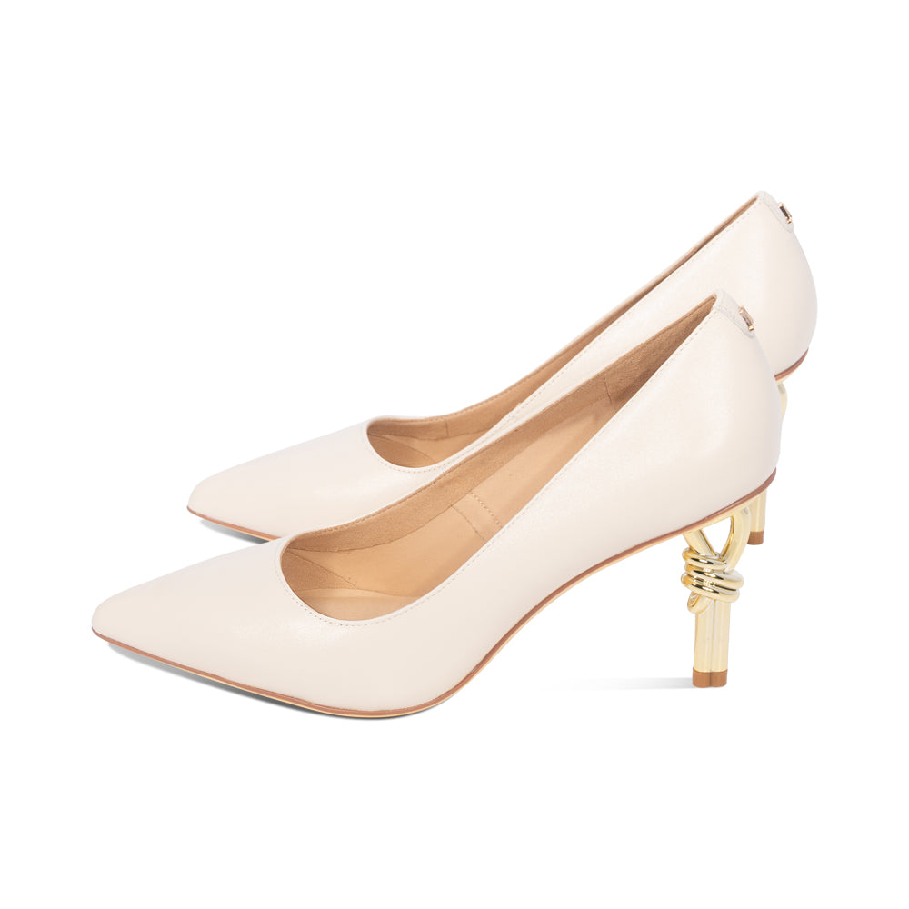 Knot Ivory Leather S26