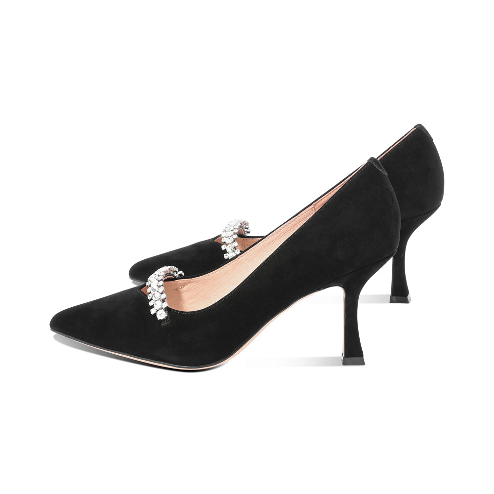 Labby Black Suede F26