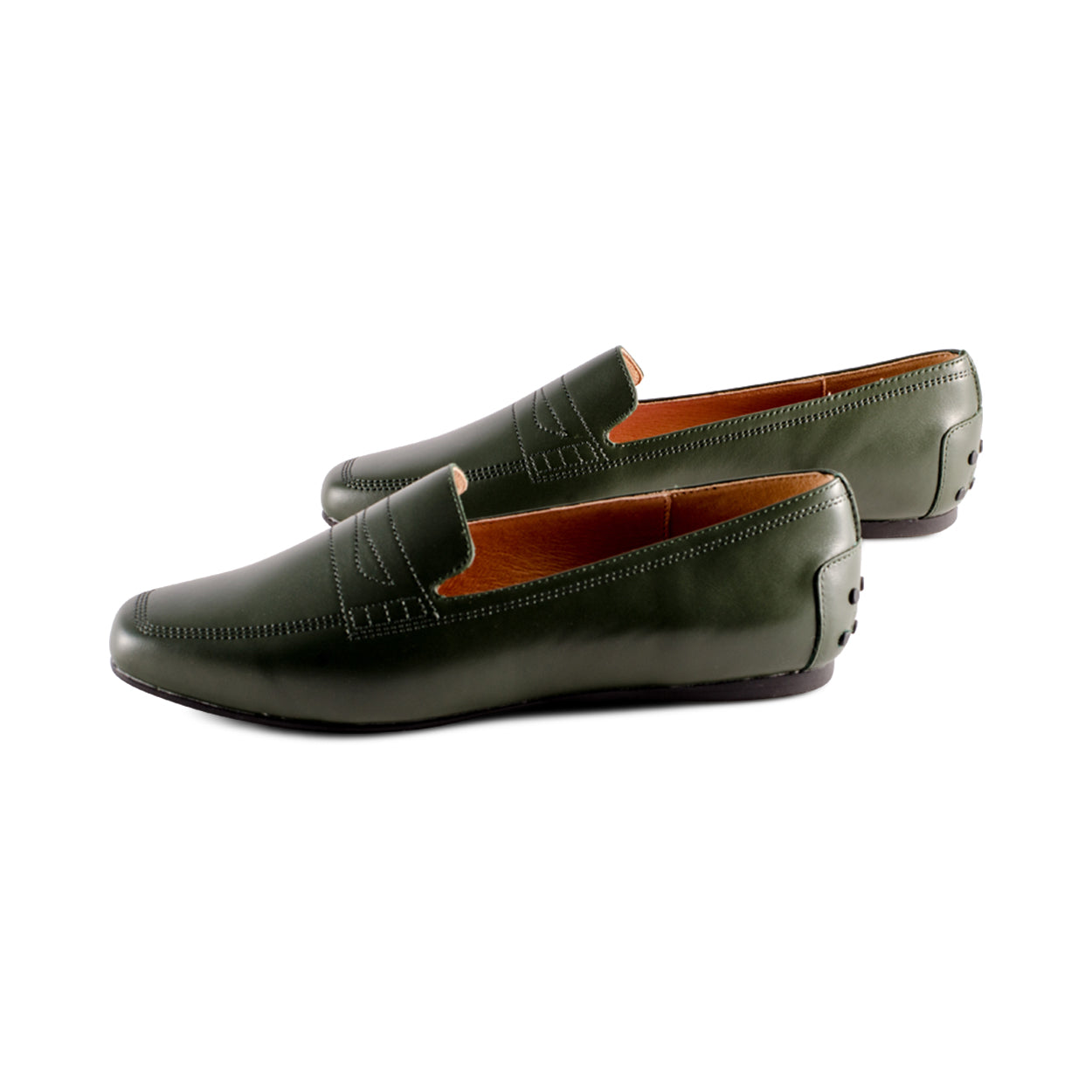 Lakey Green Leather F23