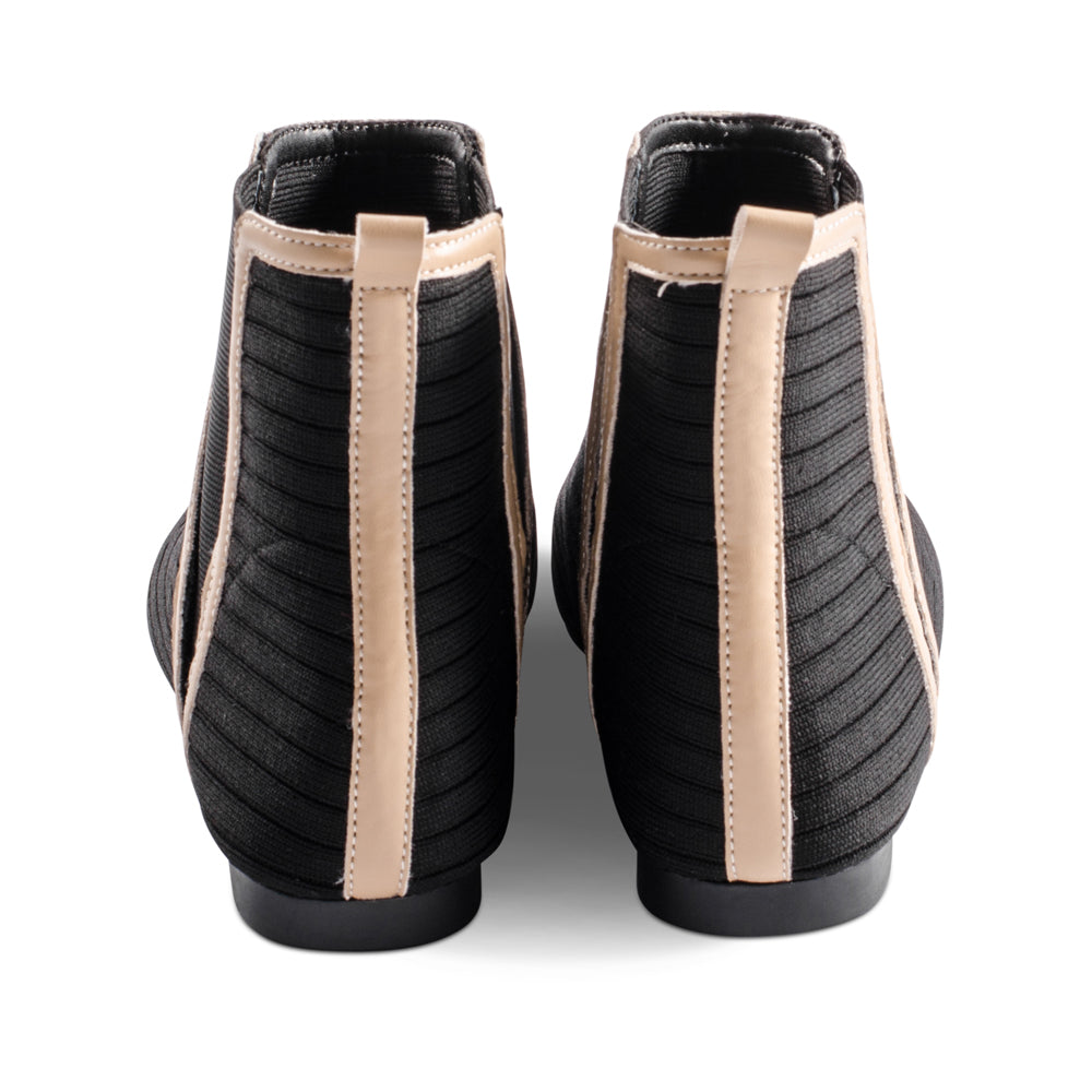 Laurel Black Knit / Ivory Leather F23