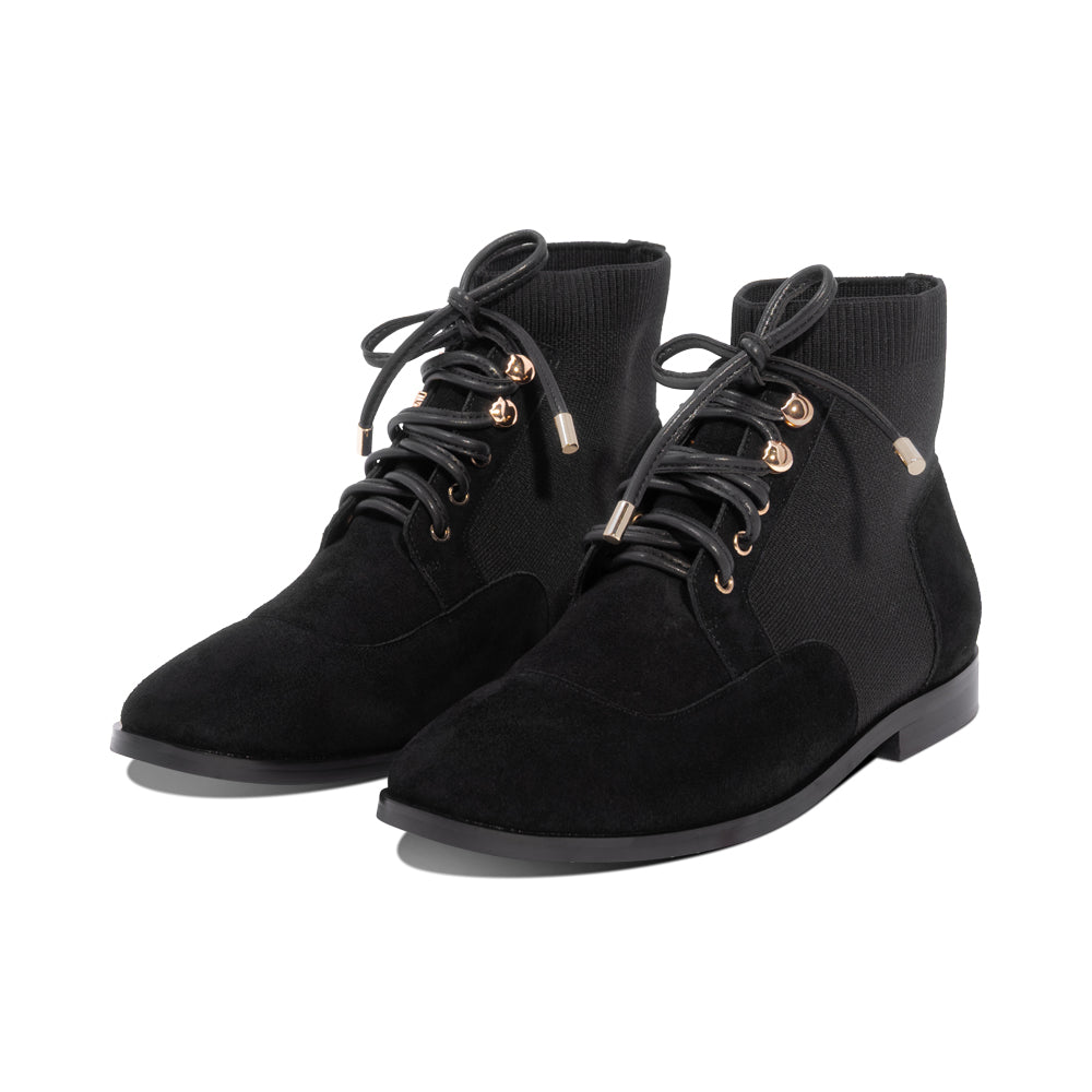 Laurente Black Suede F26