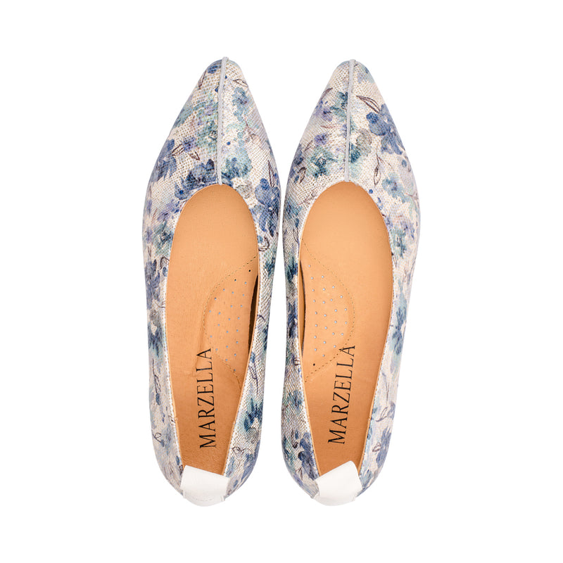 Lecce Ocean Floral Specialty Leather S25