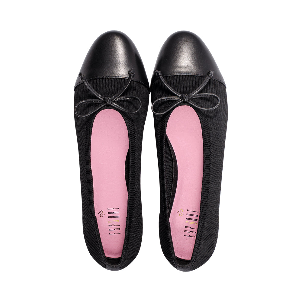 Lel Black Flex Knit / Leather S25