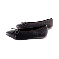 Lel Black Knit / Black Leather F23