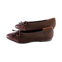 Lel Brown Knit / Brown Leather F23