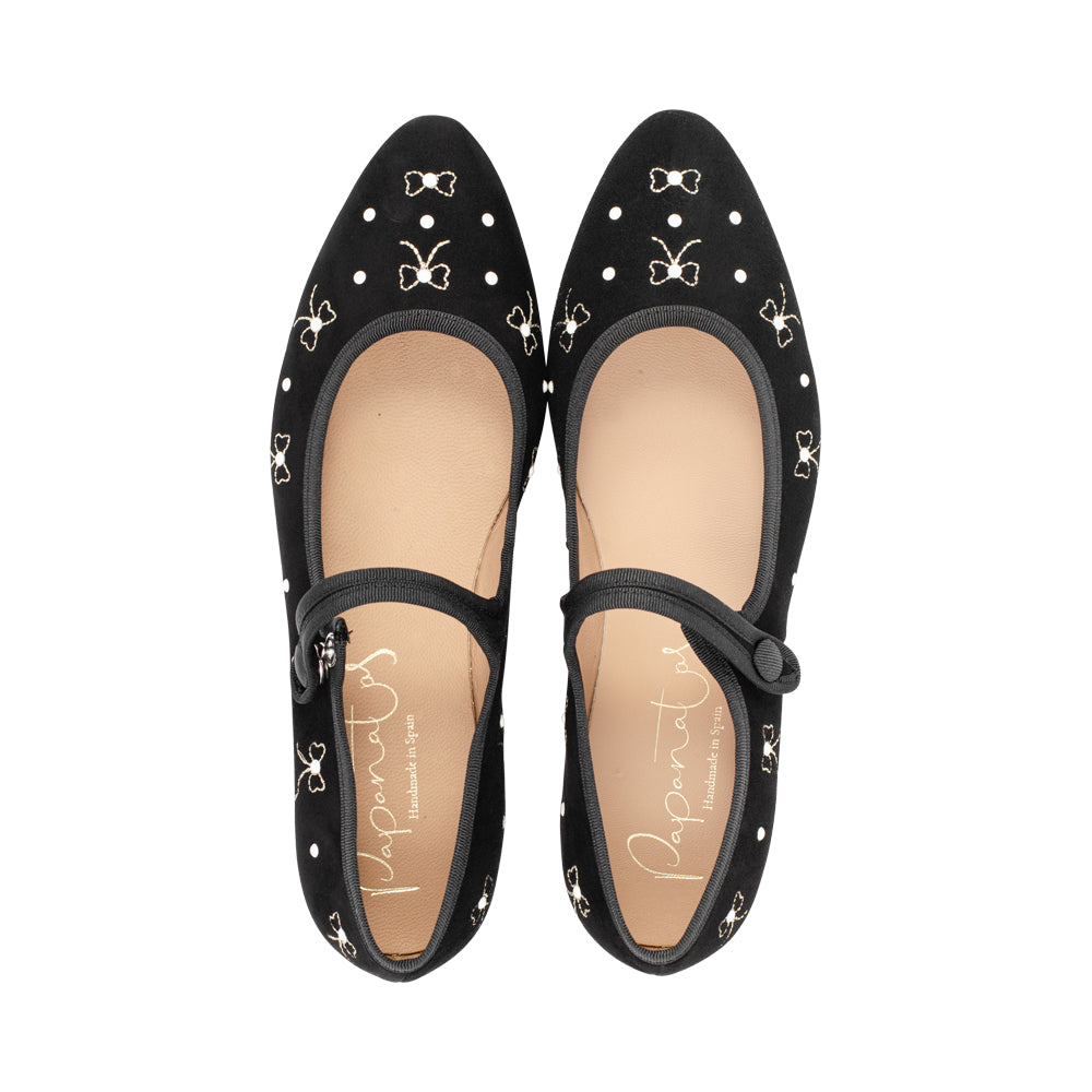 Leocadia Black Suede F26