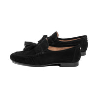 Leora Black Suede F26