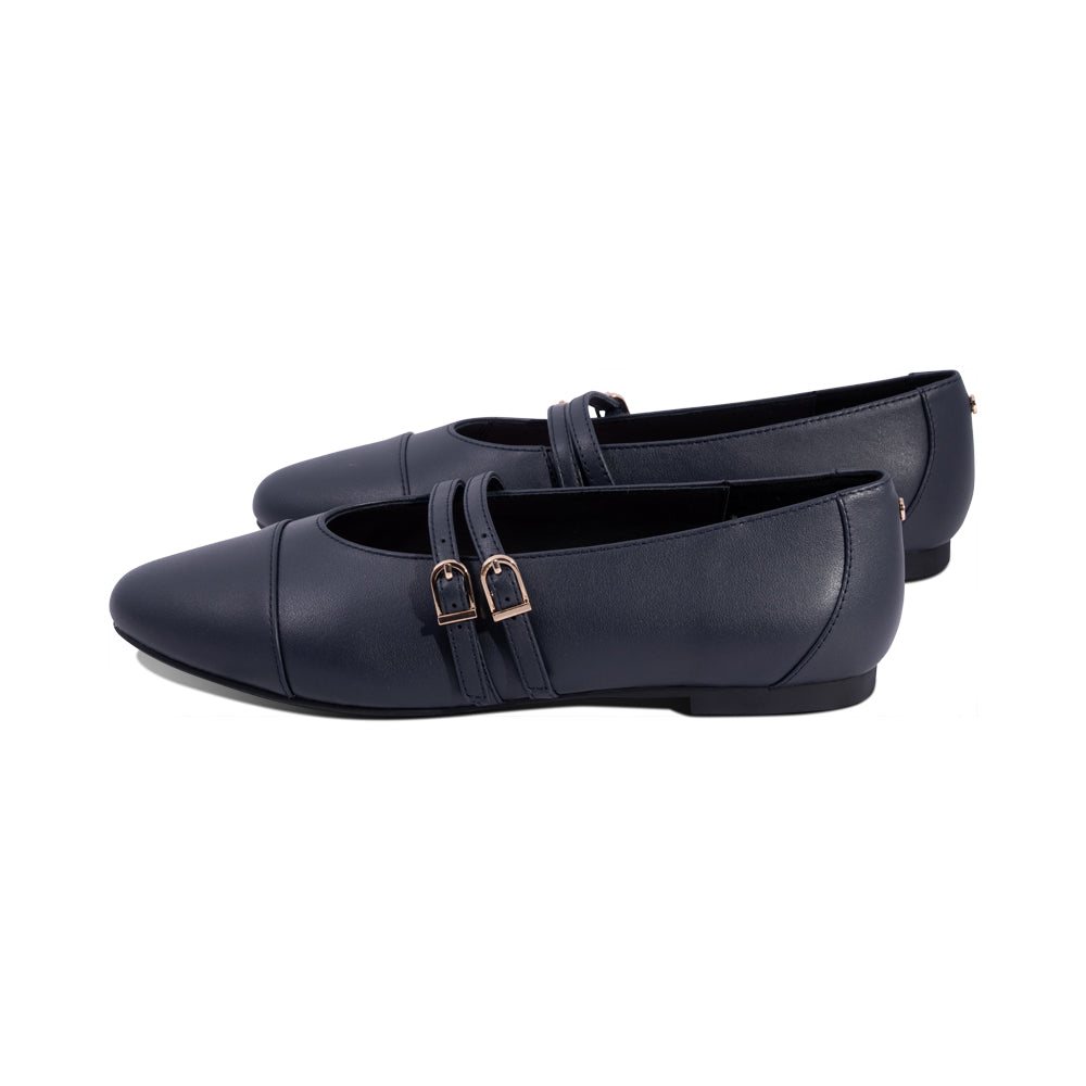 Lessy Navy Leather F26
