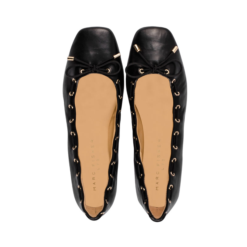 Letizia Black Leather S24