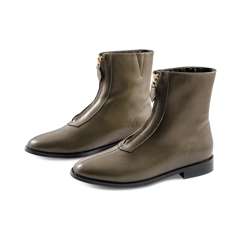 Lily Olive Leather F23