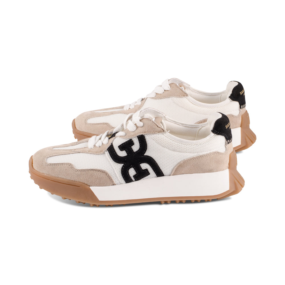 Linsey White/Tan/Black S26