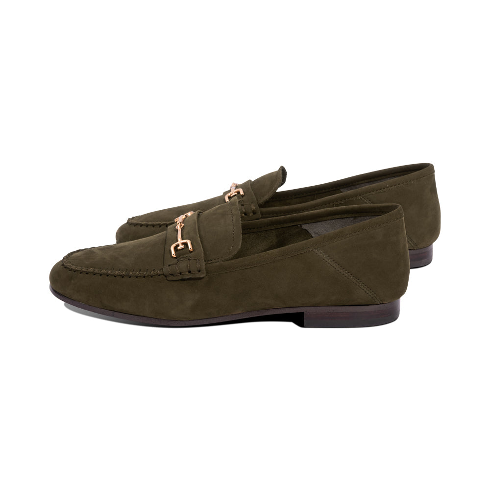 Lisaine Olive Branch Suede F26