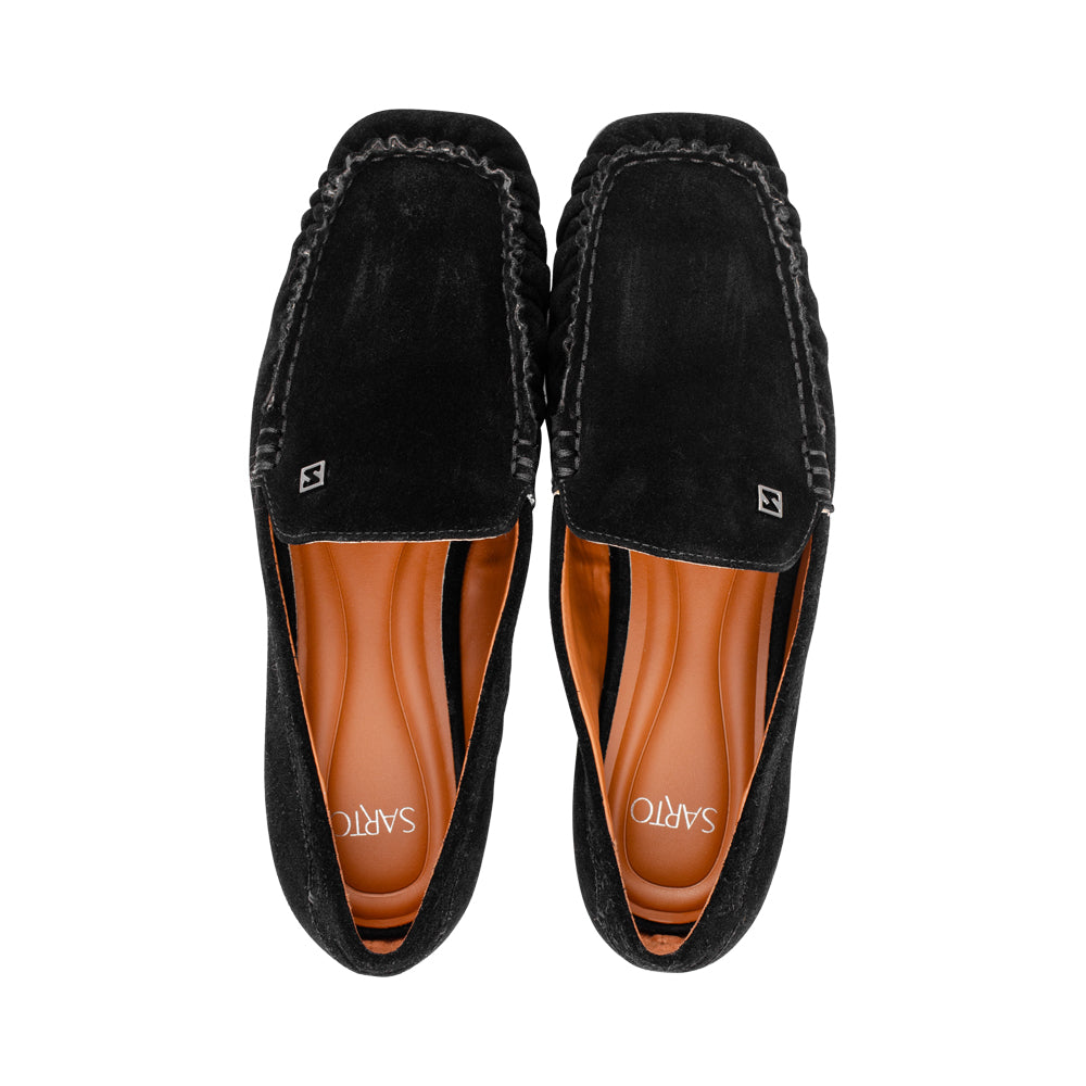 Livia Black Suede F26
