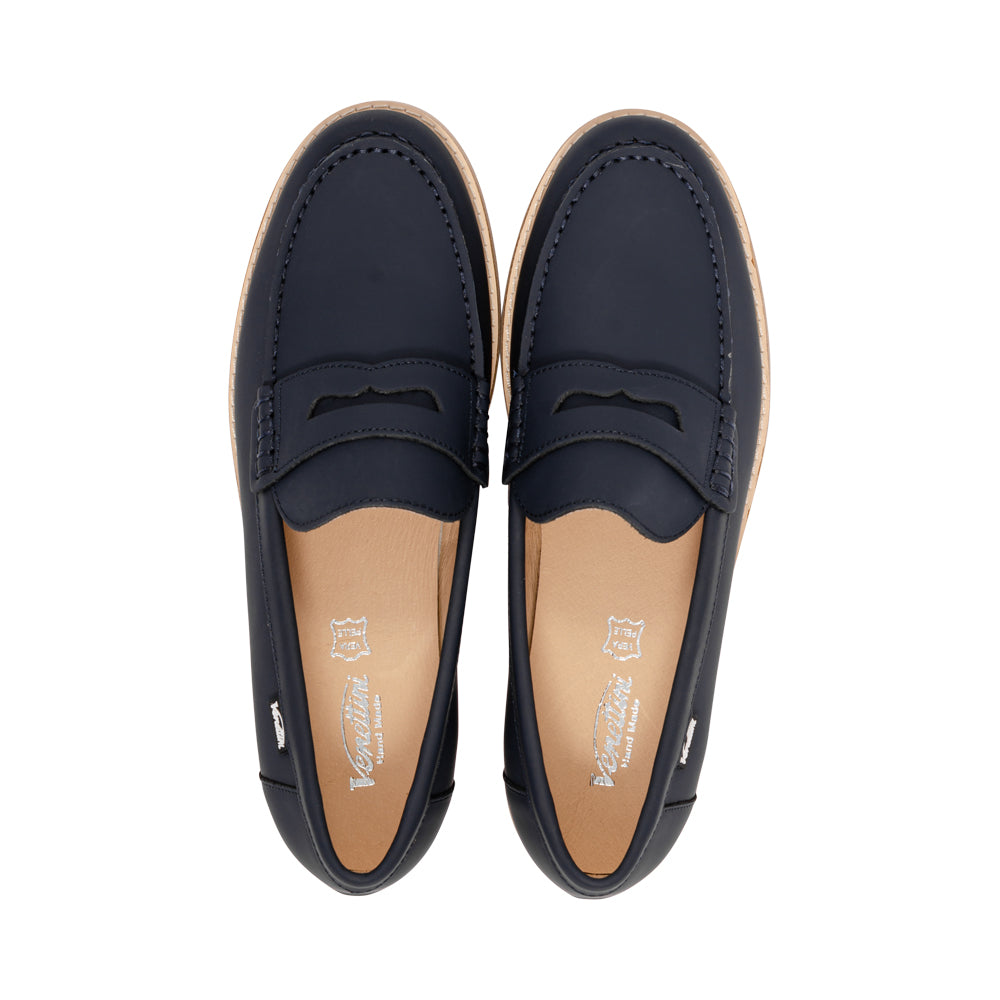 London6 Navy Gum Leather S26