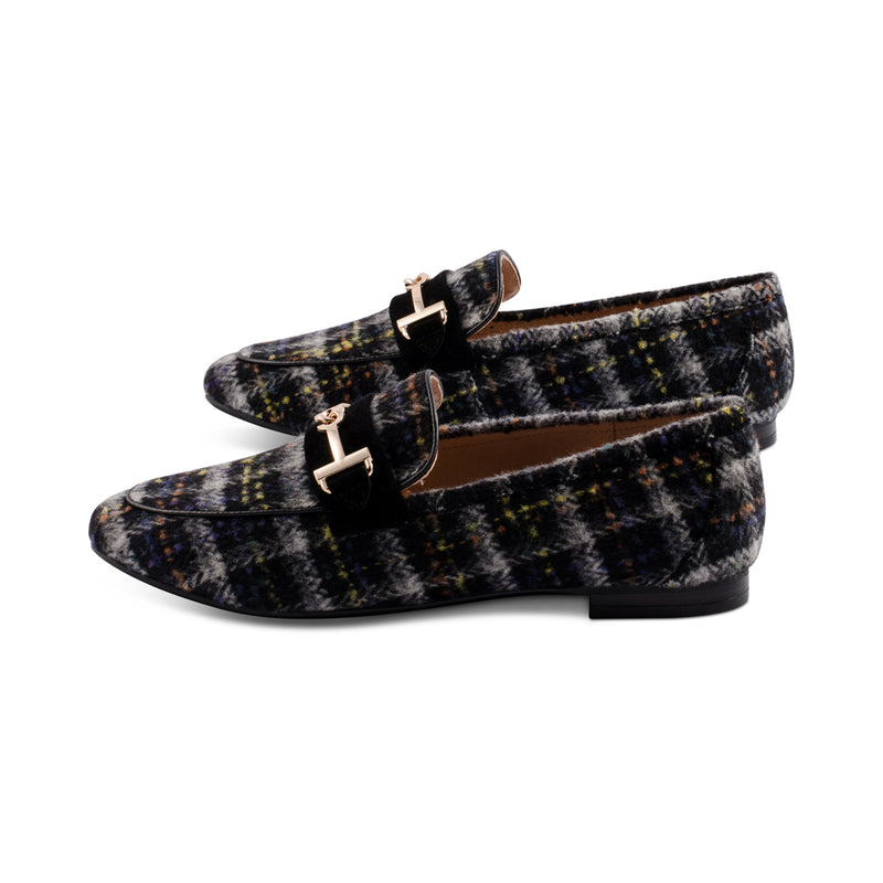 Lory Black Multi Plaid F24