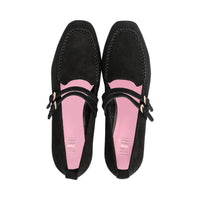 Lovely Black Suede F25