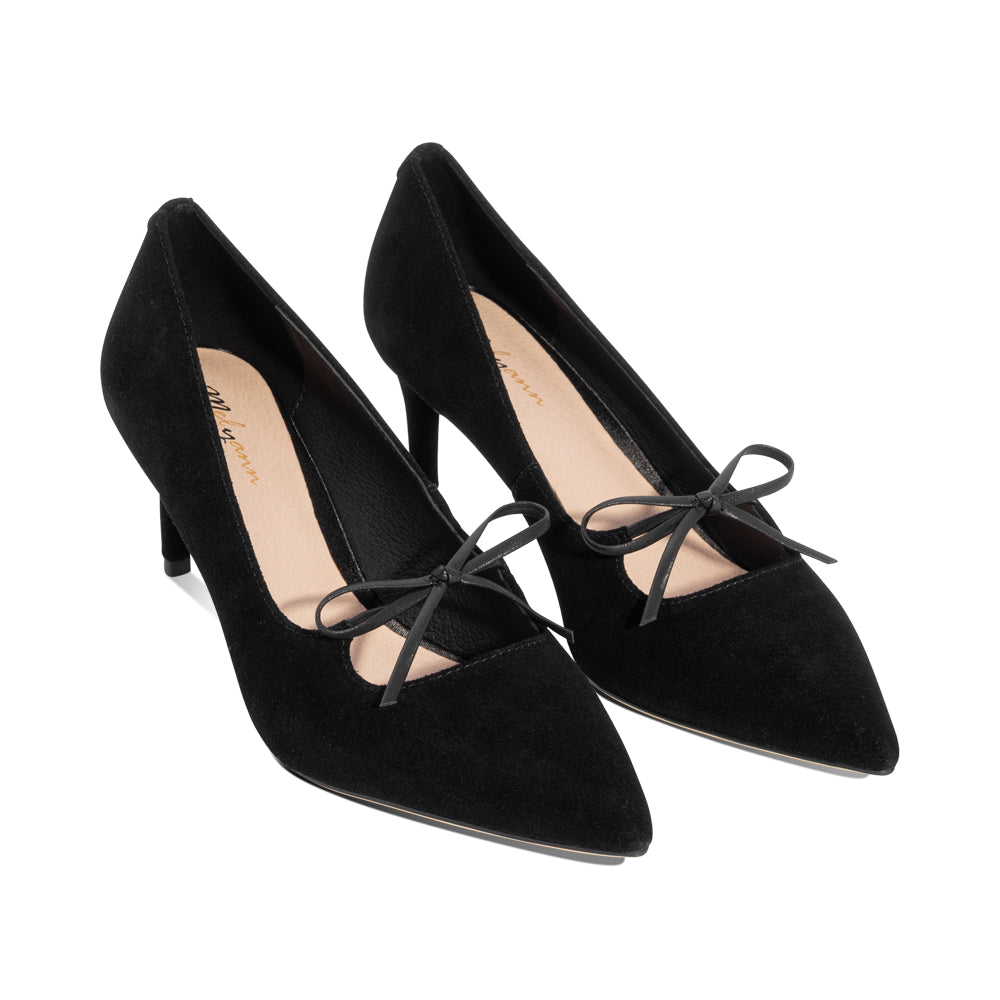 LowEsme Black Suede F26