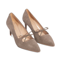 Lowesme Taupe Suede F26