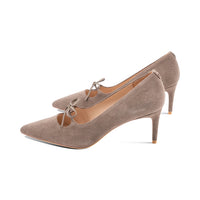 Lowesme Taupe Suede F26