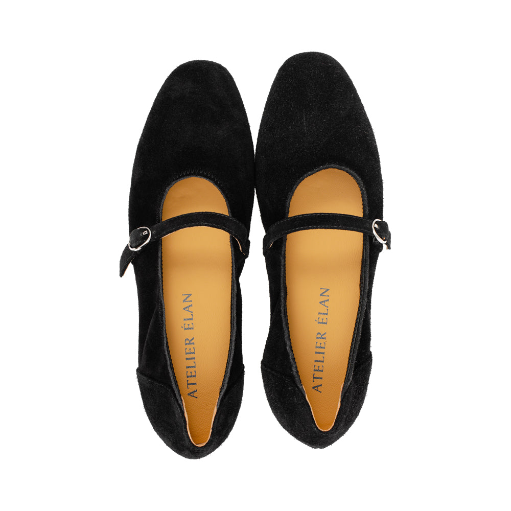 Lucente Black Suede F26