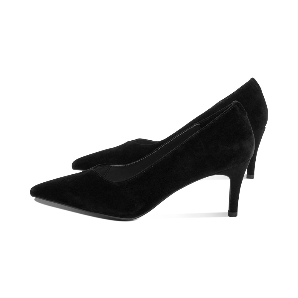 Margaux Black Suede F26
