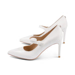Marry White Leather S25