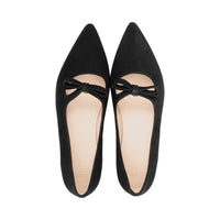 Maya Black Suede F26