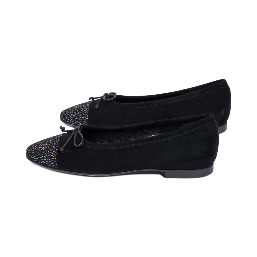 Mc-Cap Black Suede Multi F25