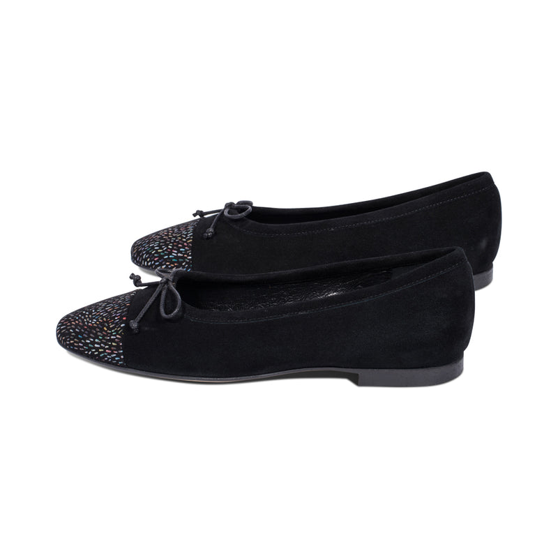 Mc-Cap Black Suede Multi F25