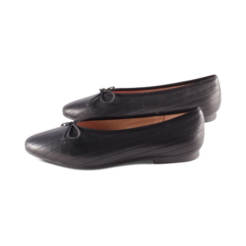 Mel-2 Black Leather Lines F23