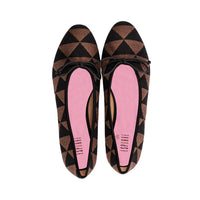 Mel-1 Black / Brown Fabric F23