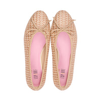 Mel Caramel Woven Raffia S25