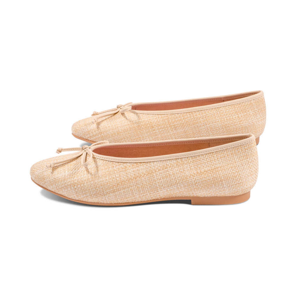 Mel Nude Raffia S25