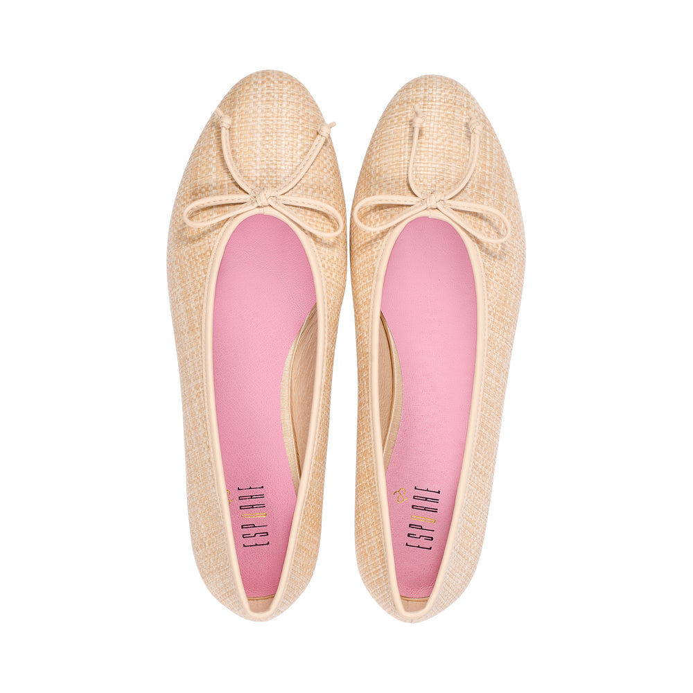Mel Nude Raffia S25