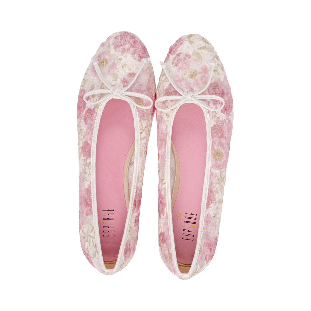 Mel Pink Floral Mesh S26