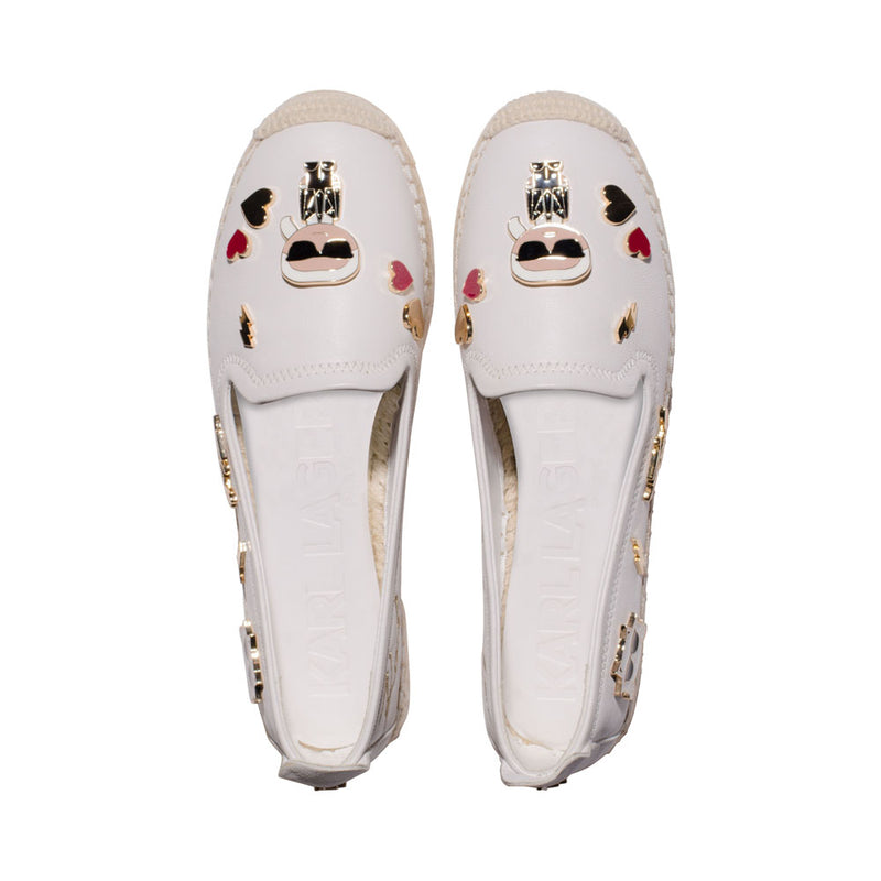 Michella White Leather