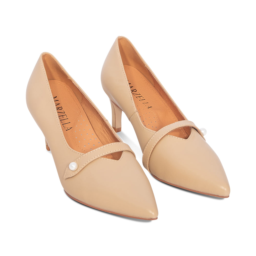 Minnie Nude Leather S26