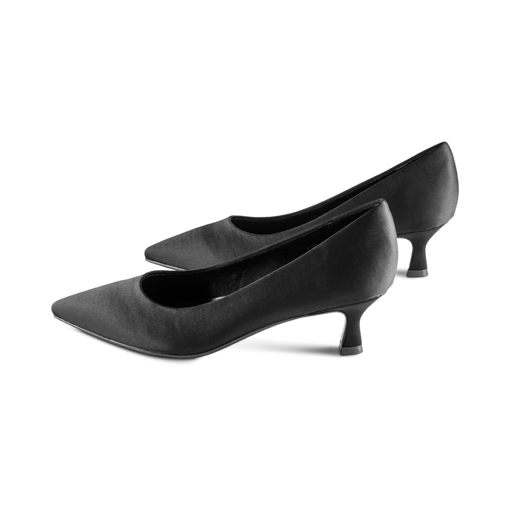 Mitzi Black Satin F23
