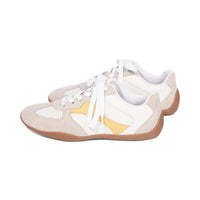 Mitzy White/Yellow/Grey Leather S26
