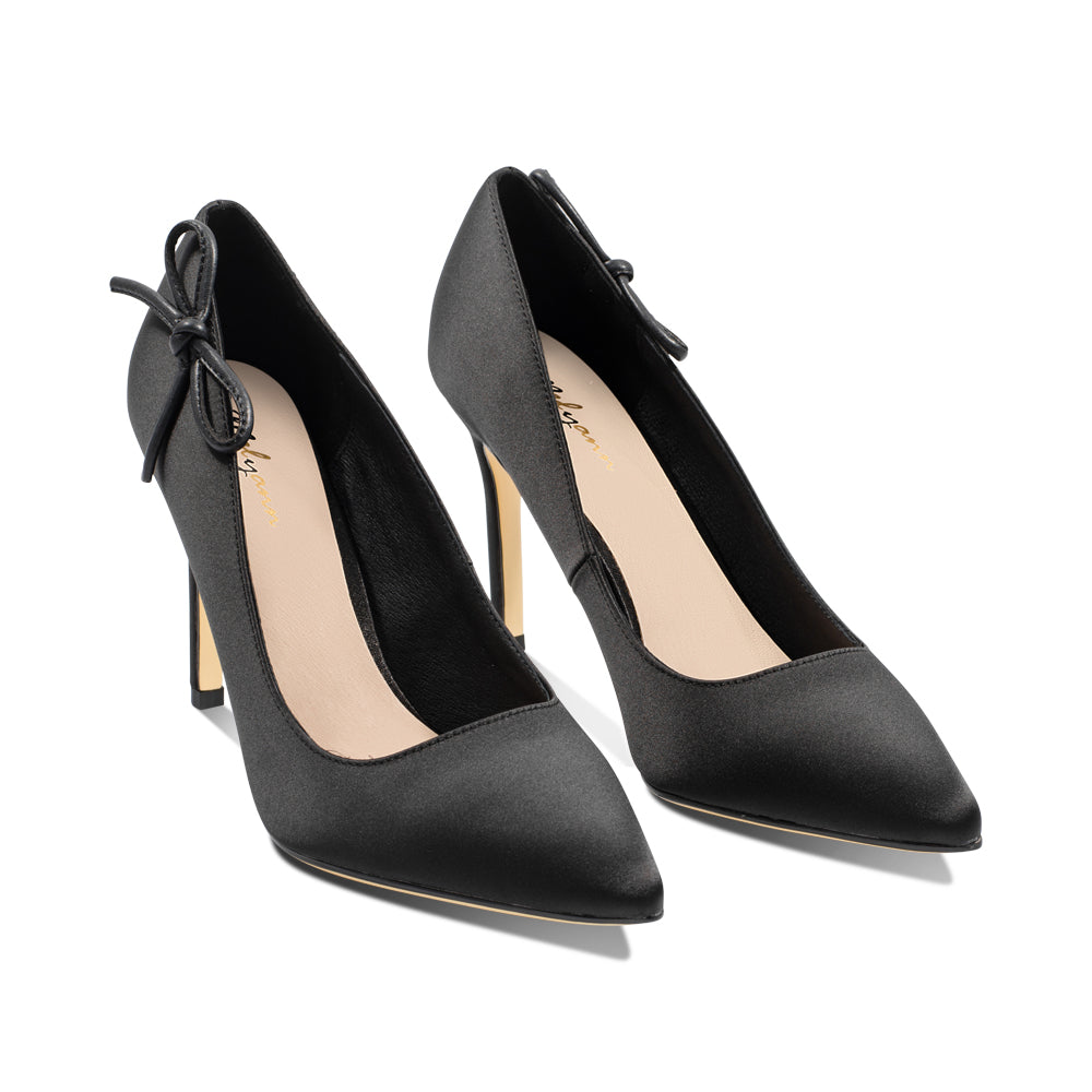 Mizzy Black Satin S26