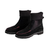 Moccer Black Suede / Red F23