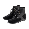 Mody Black Suede / Black Knit F23
