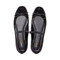 Myra Black / Silver Velvet F23