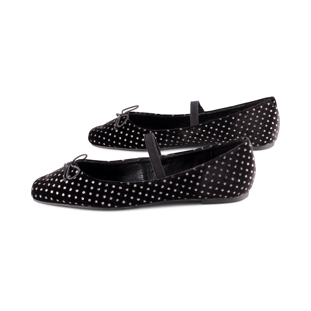 Myra Black / Silver Velvet F23
