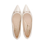 Nancy Modern Ivory Leather S25