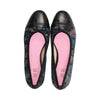 Necca Black Multi Paisley Leather F25