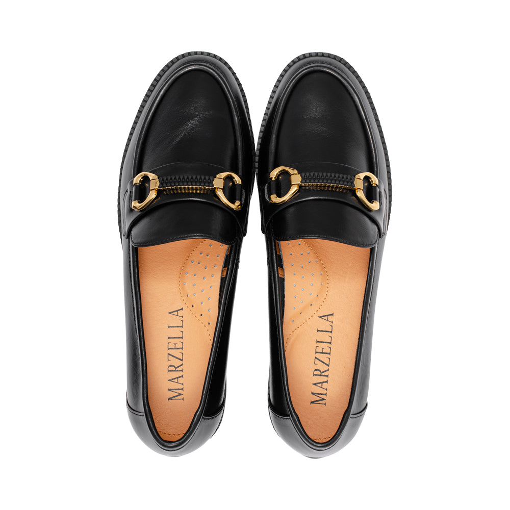 Neech Black Oil Leather F26