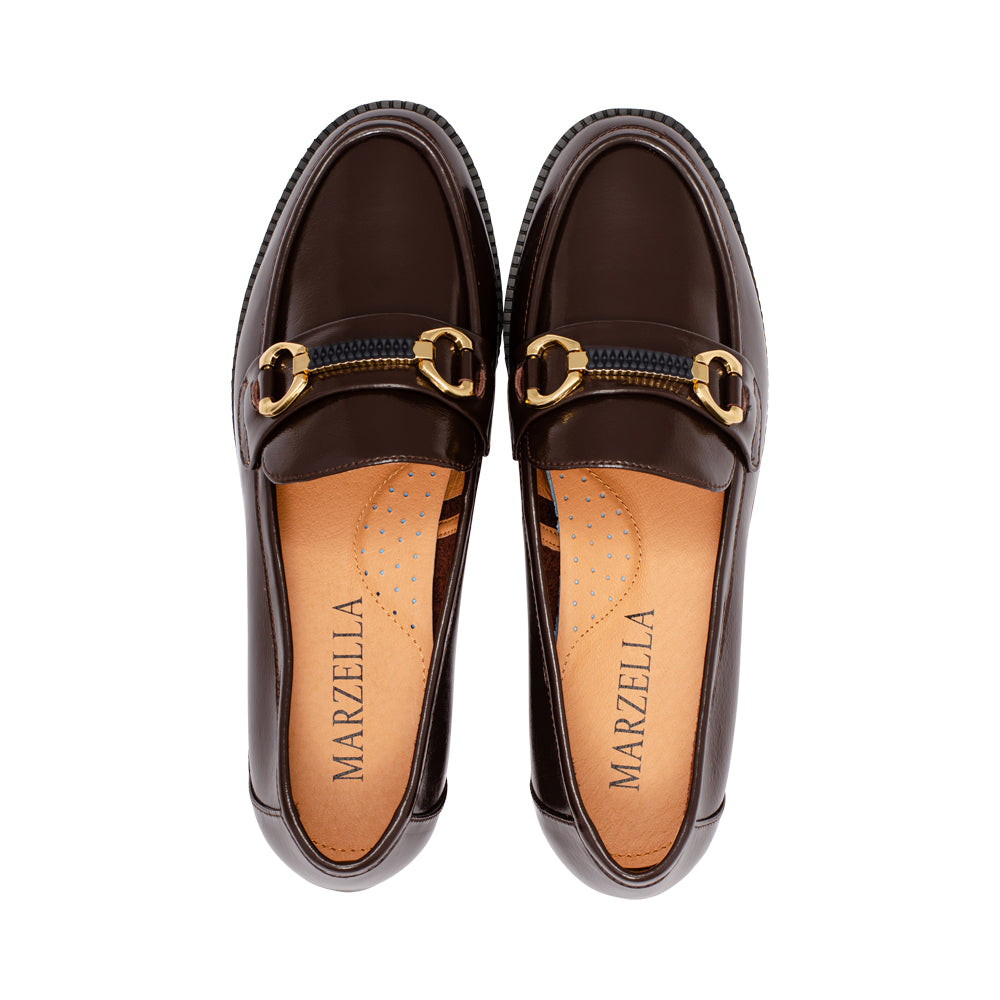 Neech Brown Oil Leather F26