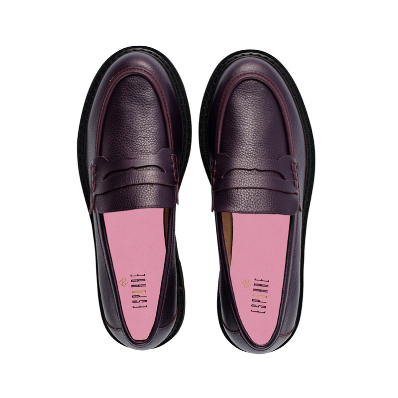 Nepe Italian Plum Leather F24