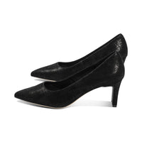 Neve Black Print Suede F25